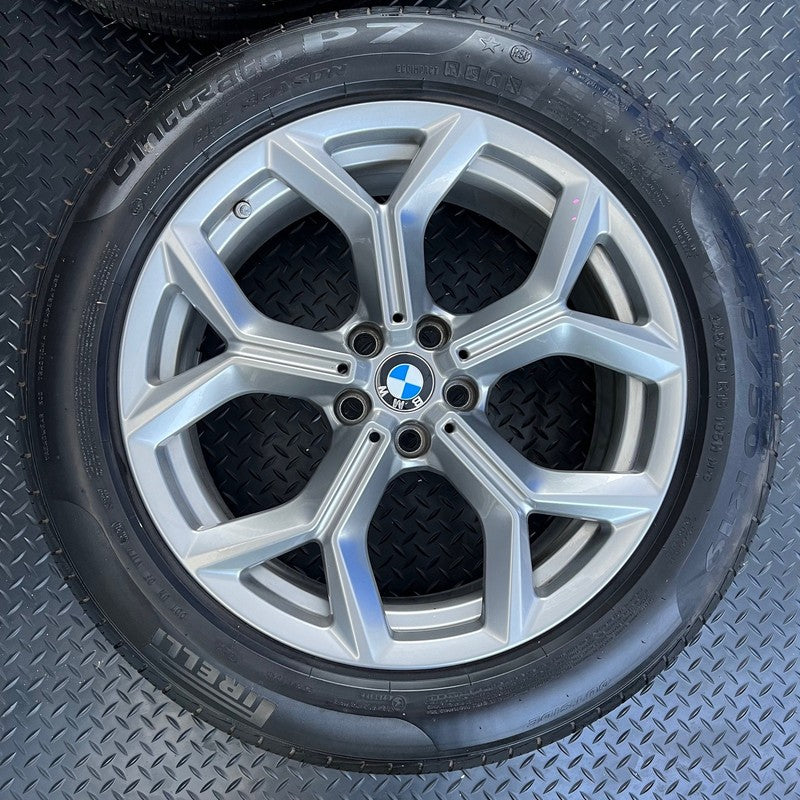 BMW X3 X4 WHEEL RIM 19 INCH SET 2018 2019 2020 2021 2022 2023 2024 OEM