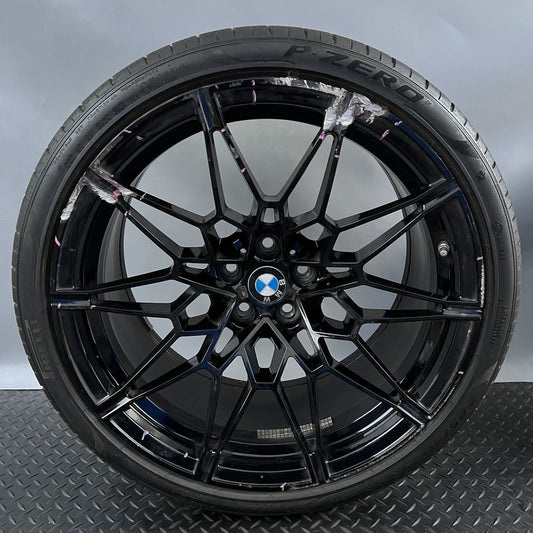 8093839 BMW M3 WHEEL RIM REAR 20 INCH M4 2021 2022 2023 2024 2025 OEM 8093839 DAMAGED
