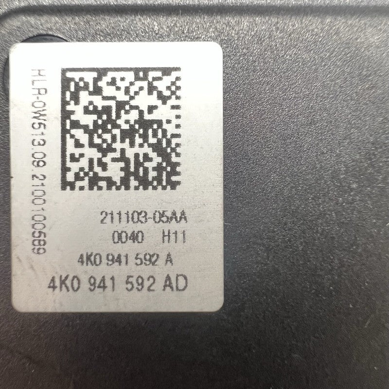 4K0941592AD AUDI E TRON GT HEADLIGHT CONTROL UNIT 2022 2023 OEM 4K0941592AD