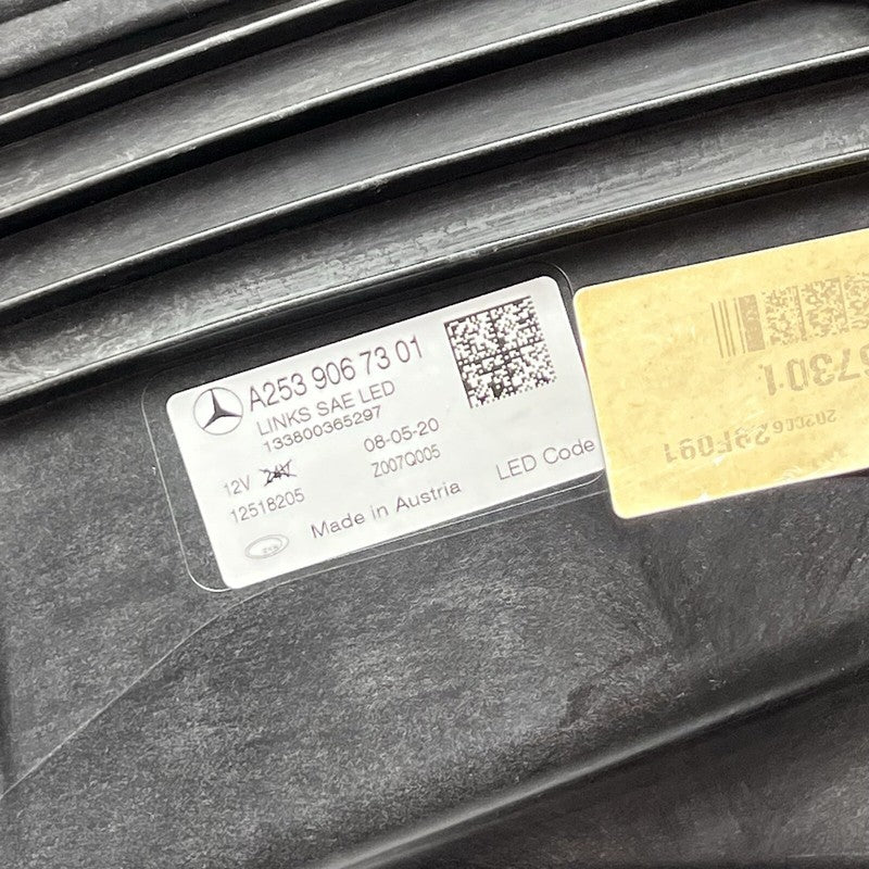 A2539067301 MERCEDES BENZ GLC300 HEADLIGHT LEFT DRIVER LED GLC43 2020 2021 2022 A2539067301