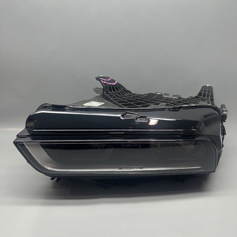 BMW I7 HEADLIGHT LEFT DRIVER 2023 2024 LED 5A63713-05 LENS CHANGED
