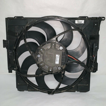 7640513 BMW 328 428 RADIATOR COOLING FAN F30 F32 2012 2013 2014 2015 OEM