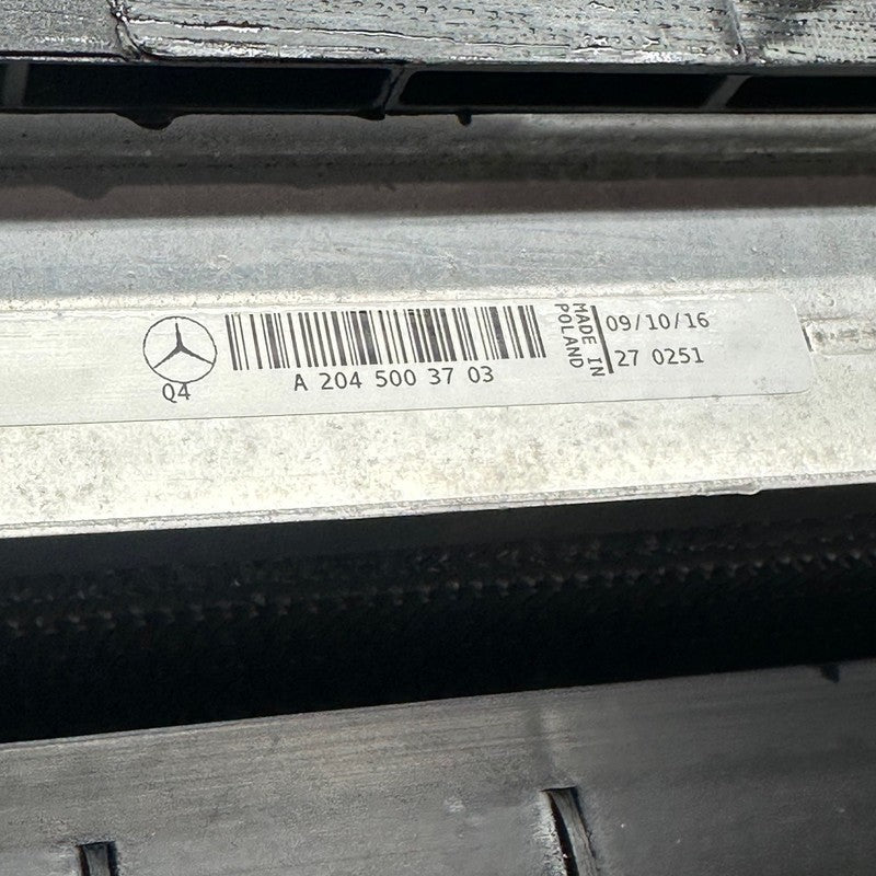 A2049066802 MERCEDES BENZ C250 COOLING RADIATOR FAN 2012 2013 2014 OEM A2049066802