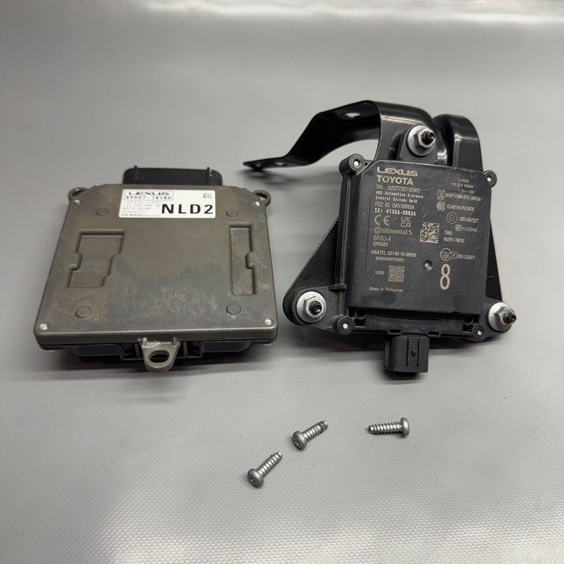 LEXUS NS250 NS350 FRONT BLIND SPOT RADAR SENSOR AND MODULE 2022 2023 2