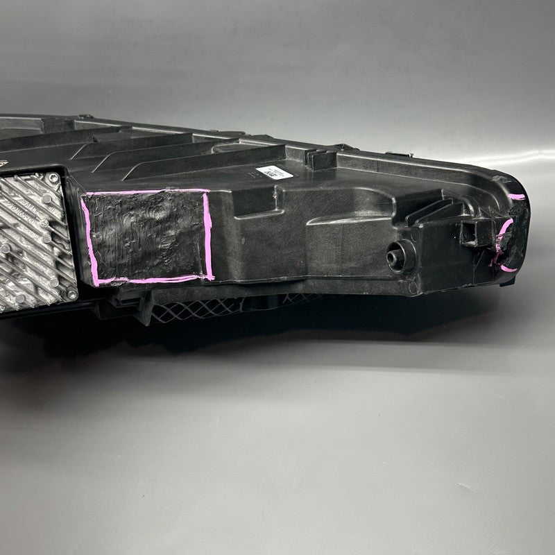 4J3941085B AUDI E-TRON GT HEADLIGHT LEFT DRIVER LASER 2022 2023 DAMAGED OEM 4J3941085B