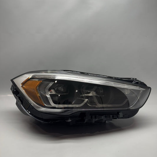 63117472260 BMW X1 HEADLIGHT RIGHT PASSENGER 2020 2021 2022 LED 663117472260 OEM