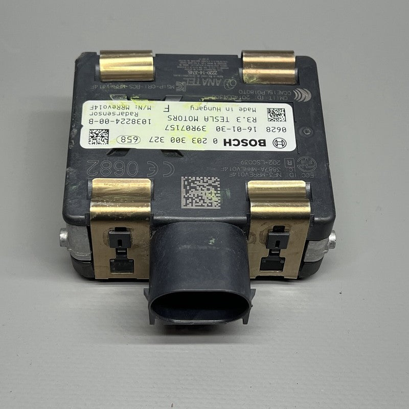 1038224-00-B TESLA MODEL S,X RADAR SENSOR FRONT 2016 2017 2018 2019 2020 OEM 1038224-00-B