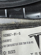 TESLA MODEL S DOOR PANEL RIGHT PASSENGER 2021 2022 2023 OEM 1633657-01