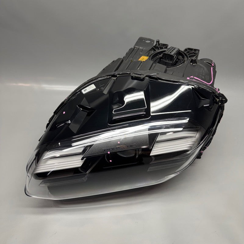 PORSCHE TAYCAN HEADLIGHT LEFT DRIVER 2020 2021 2022 2023 2024 FULL LED