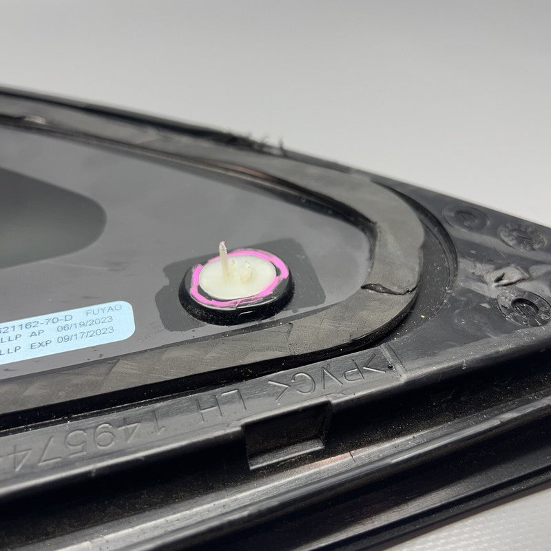 1621162-70-D TESLA MODEL Y QUARTER GLASS LEFT REAR 2020 2021 2022 2023 OEM 1621162-70-D