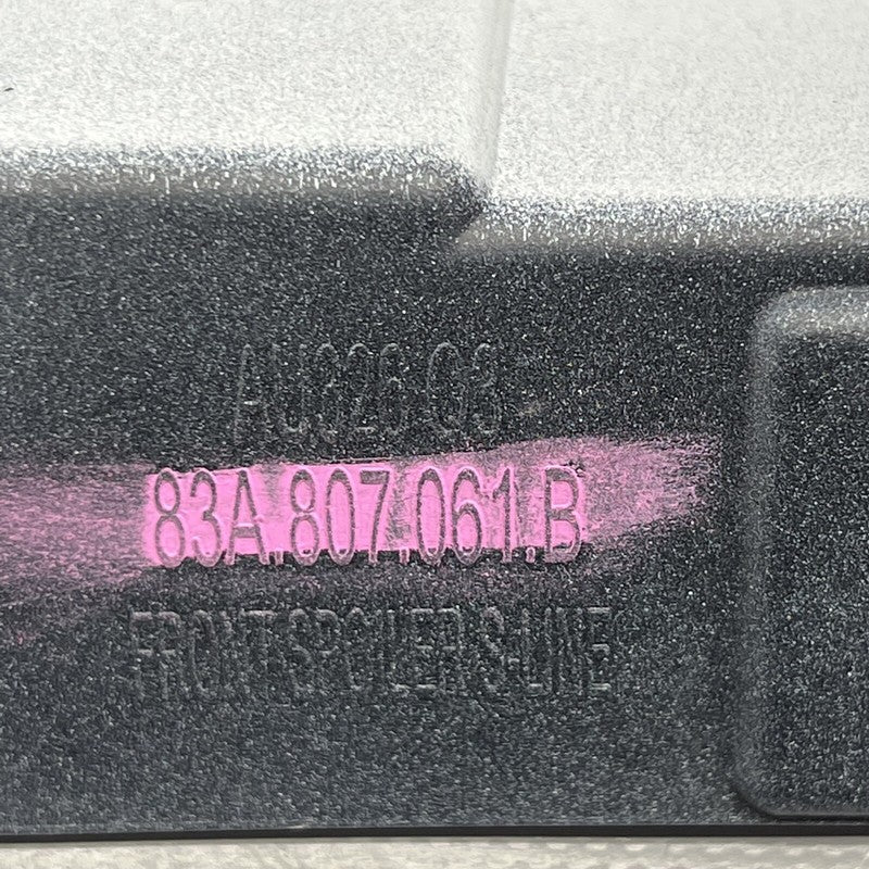 83A807061B AUDI Q3 S-LINE FRONT BUMPER LOWER VALANCE 2019 2020 2021 OEM 83A807061B