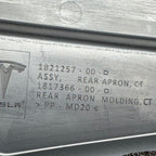 1821257-00-D TESLA CYBERTRUCK APRON REAR 2024 2025 OEM 1821257-00-D