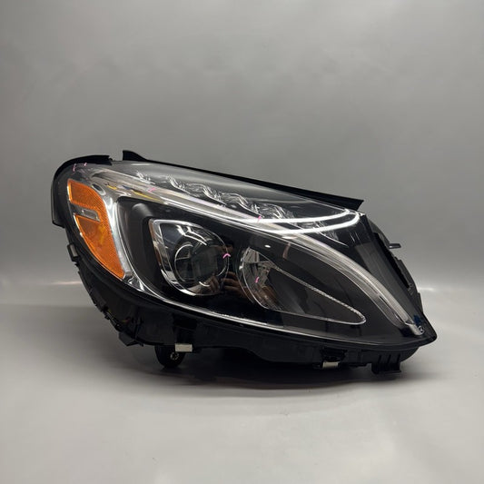 a2059063004 MERCEDES BENZ C300 HEADLIGHT C400 RIGHT PASSENGER 2015 2016 2017 2018 LED 