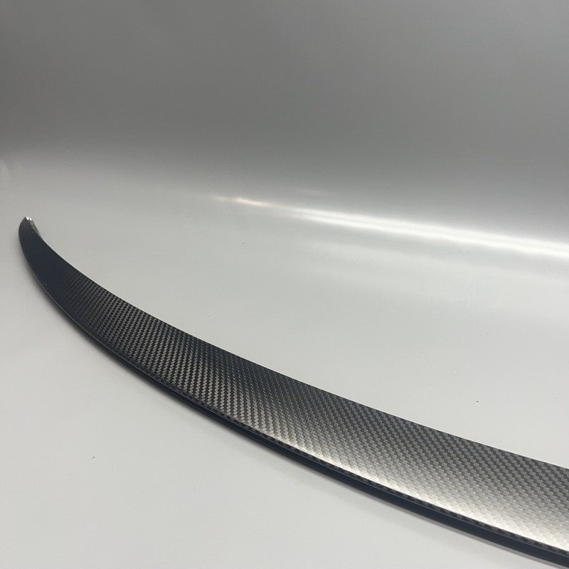 1455166-00-C TESLA MODEL 3 SPOILER WING 2017 18 19 20 21 2022 CARBON FIBER OEM 1455166-00-C