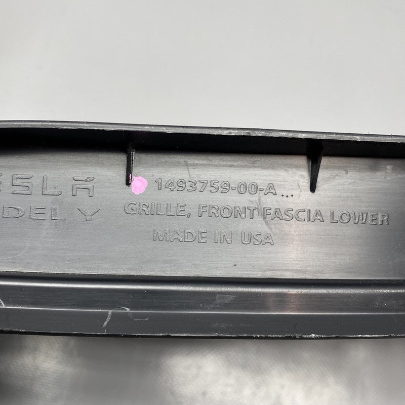 1493759-00-A TESLA MODEL Y GRILLE LOWER FRONT 2020 2021 2022 OEM 1493759-00-A