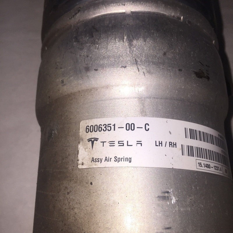 6006351-00-C TESLA MODEL S AIR SPRING STRUT FRONT SHOCK 2012 2013 2014 2015 OEM