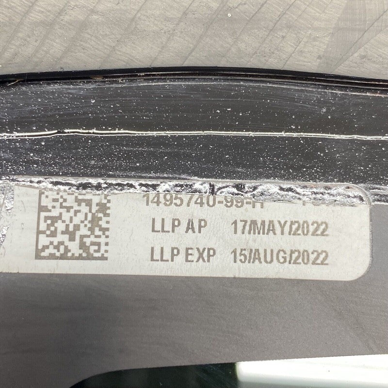 1495740-99-H TESLA MODEL Y QUARTER GLASS LEFT REAR 2020 2021 2022 2023 OEM 1495740-99-H
