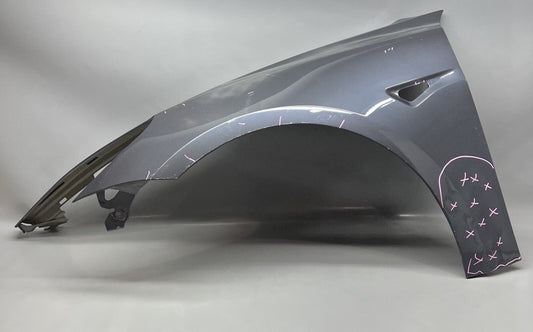 1091094-F TESLA MODEL 3 FENDER LEFT DRIVER 2017 18 19 20 21 22 2023 OEM 1091094-F DAMAGED
