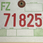 1728191-00-A TESLA MODEL S PLAID LIFTGATE APPLIQUE BRACKET 2021 2022 2023 OEM 1728191-00-A