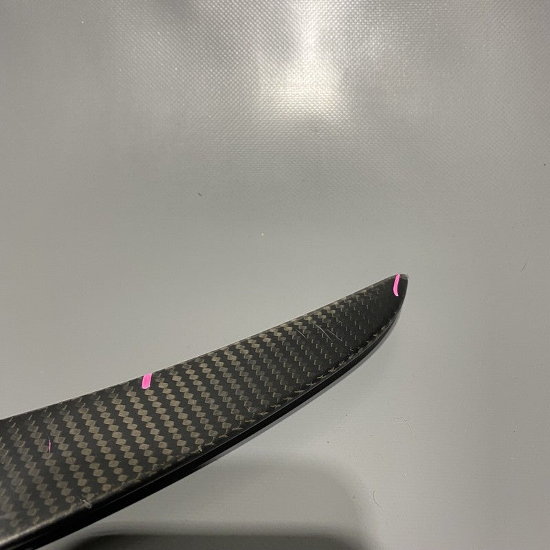 1465166-00-A TESLA MODEL 3 SPOILER CARBON FIBER 1465166-00-A 2017 2018 2019 2020 2021 OEM