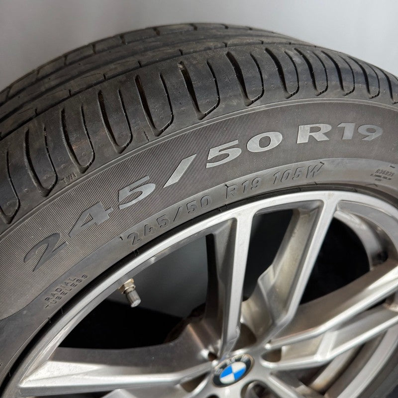 BMW X3 X4 WHEEL RIM 19 INCH 2019 2020 2021 2022 2023 2024 OEM 8746987