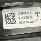 1096620-10-F TESLA MODEL 3 WINDOW REGULATOR LEFT FRONT 2017 2018 2019 2020 OEM 1096620-10-F