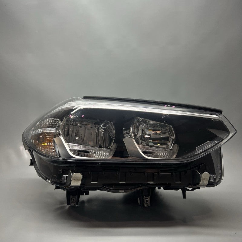 8739646 BMW X3 HEADLIGHT RIGHT PASSENGER 2018 2019 2020 LED OEM 8739646