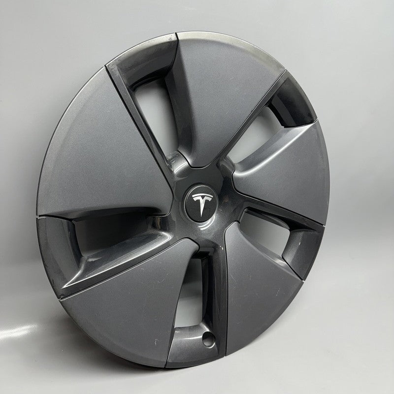 1044271-00-A TESLA MODEL 3 WHEEL HUB CAP 18 INCH 2017 2018 2019 2020 OEM 1044271-00-A