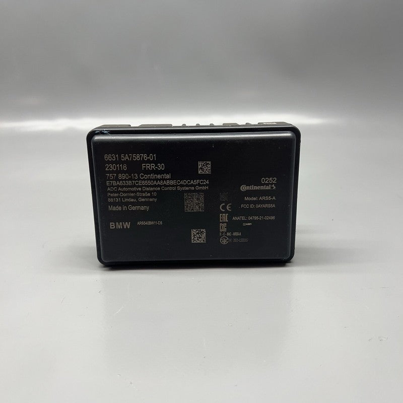 5A75876-01 BMW X7 FRONT RADAR SENSOR 2023 2024 OEM 5A75876-01