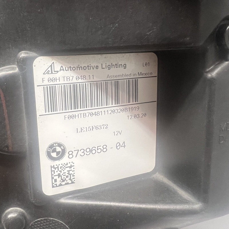 8739658-04 BMW X3 HEADLIGHT RIGHT PASSENGER X4 2018 19 20 2021 ADAPTIVE LED OEM 8739658-04