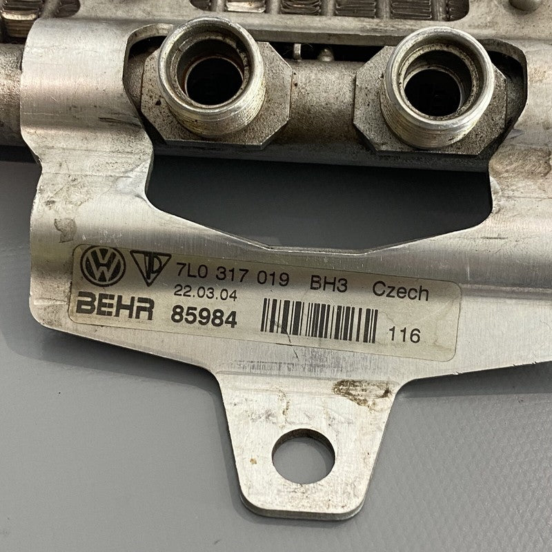 7L0317021 AUDI Q7 OIL COOLER TRANSMISSION 2010 2011 2012 2013 2014 2015 OEM 