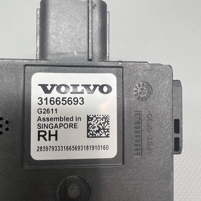 31665693 VOLVO XC90 BLIND SPOT RADAR SENSOR 2016 2017 2018 2019 OEM 