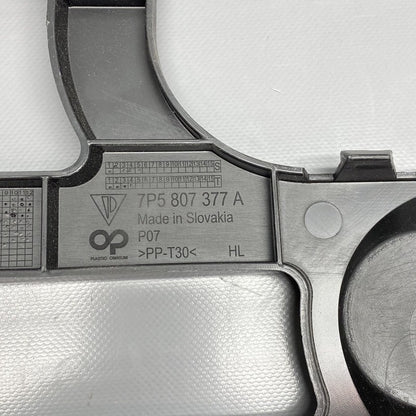 7P5807377A PORSCHE CAYENNE BUMPER GUIDE LEFT REAR 2011 2012 2013 2014 OEM 7P5807377A