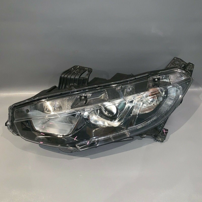 HONDA CIVIC HEADLIGHT LEFT DRIVER 4-DOOR SEDAN 2016 2017 HALOGEN OEM