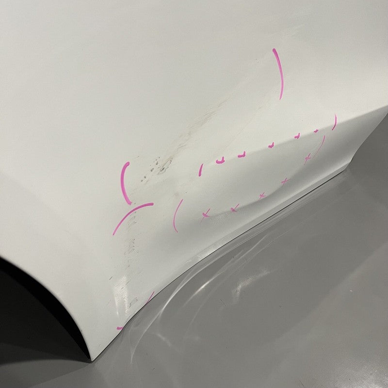 TESLA MODEL Y DOOR RIGHT REAR 2020 2021 2022 OEM DAMAGED