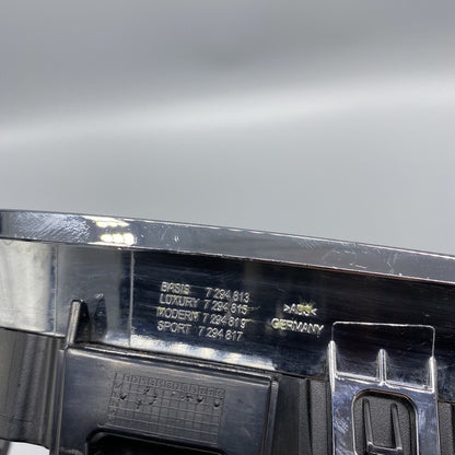 7294813 BMW 428 GRILLE LEFT SIDE F32 435 CHROME 7294813 OEM 2012 2013 2014 2015 