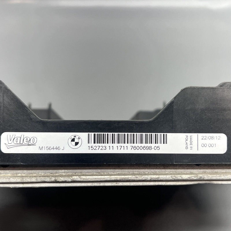 17117600698 BMW 328 AUXILIARY COOLING RADIATOR LEFT 2012 2013 2014 15 2016 OEM 17117600698