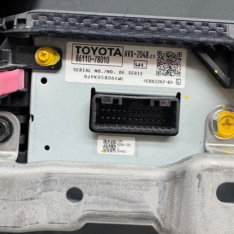 LEXUS NX200T NX300H DASH CENTER DISPLAY SCREEN 2018 2019 2020 OEM 8611