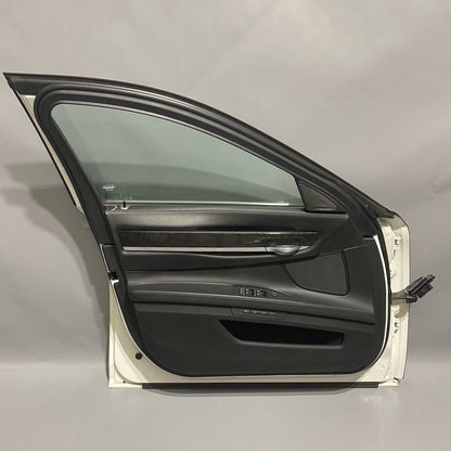 F01 BMW 750 DOOR LEFT FRONT 2009 2010 2011 2012 2013 2014 2015 740 F01 WHITE OEM