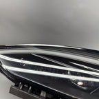 TESLA MODEL S PLAID HEADLIGHT LEFT DRIVER 2021 2022 2023 BLACK LED 156