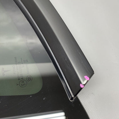 1495740-99-H TESLA MODEL Y QUARTER GLASS LEFT REAR 2020 2021 2022 2023 OEM 1495740-99-H