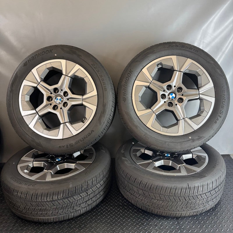 BMW X1 WHEEL RIM SET 18 INCH X2 IX1 2024 2025 2026 OEM 6898040