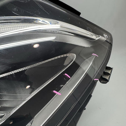 a2059064203 MERCEDES BENZ C300 HEADLIGHT C400 RIGHT PASSENGER 2015 2016 2017 2018 LED OEM