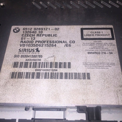 65129289121-02 BMW 128 135 AUDI RADIO RECIEVER CD 2011 2012 2013 OEM