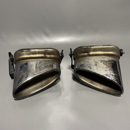 3W0253681D BENTLEY CONTINENTAL FLYING SPUR MUFFLER PIPE TIP 2006 07 08 09 10 11 2012 LEFT