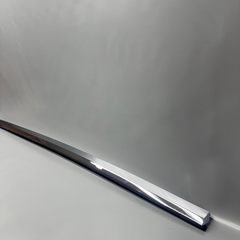 TESLA MODEL X DOOR WINDOW MOLDING LEFT FRONT 2016 17 18 19 2020 OEM 10