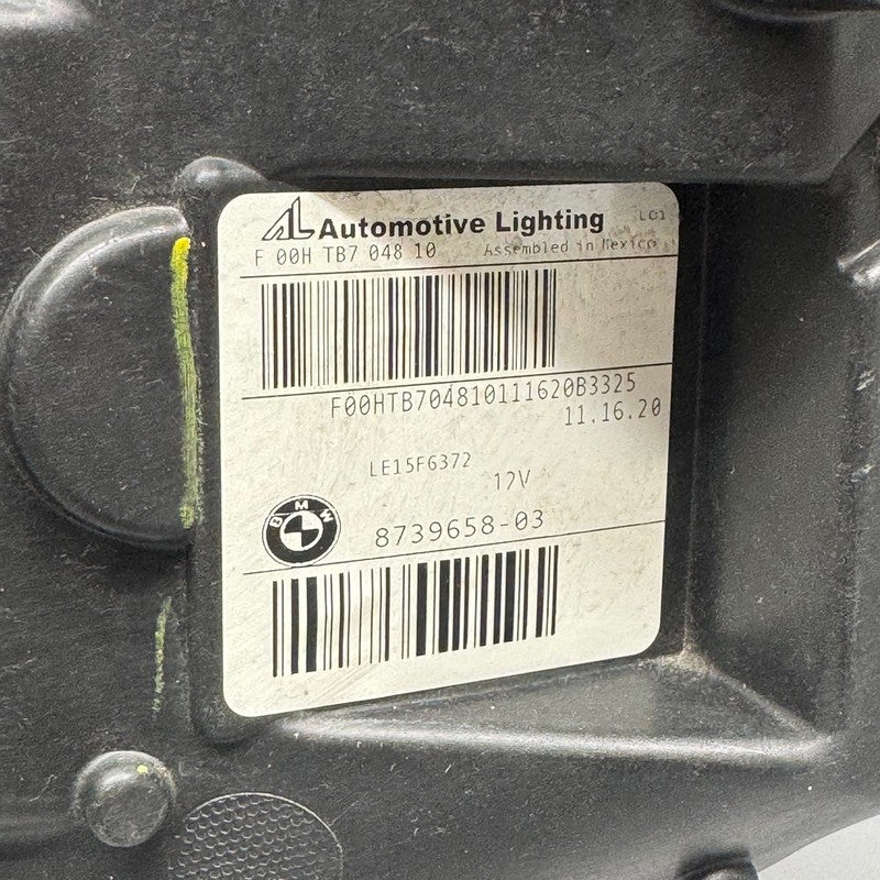 BMW X3 X4 HEADLIGHT RIGHT PASSENGER 2018 2019 2020 2021 ADAPTIVE LED O