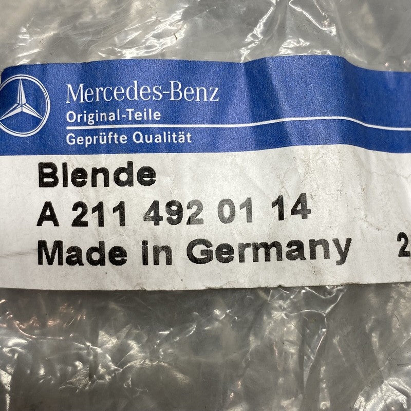 A2114920114 MERCEDES BENZ E350 EXHAUST PIPE TIP LEFT CHROME SPORT 2007 2008 2009 OEM
