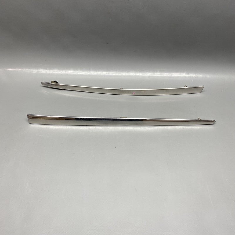 8W8807811 BENTLEY GT REAR BUMPER CHROME TRIM LEFT RIGHT 2005 2006 2007 2008 2009 2010 OEM