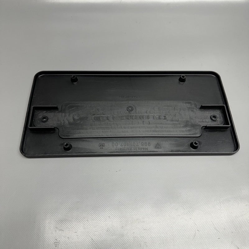 99670110700 PORSCHE 911 BOXSTER LICENSE PLATE BRACKET 1997 98 99 2000 01 02 03 04 2005 OEM